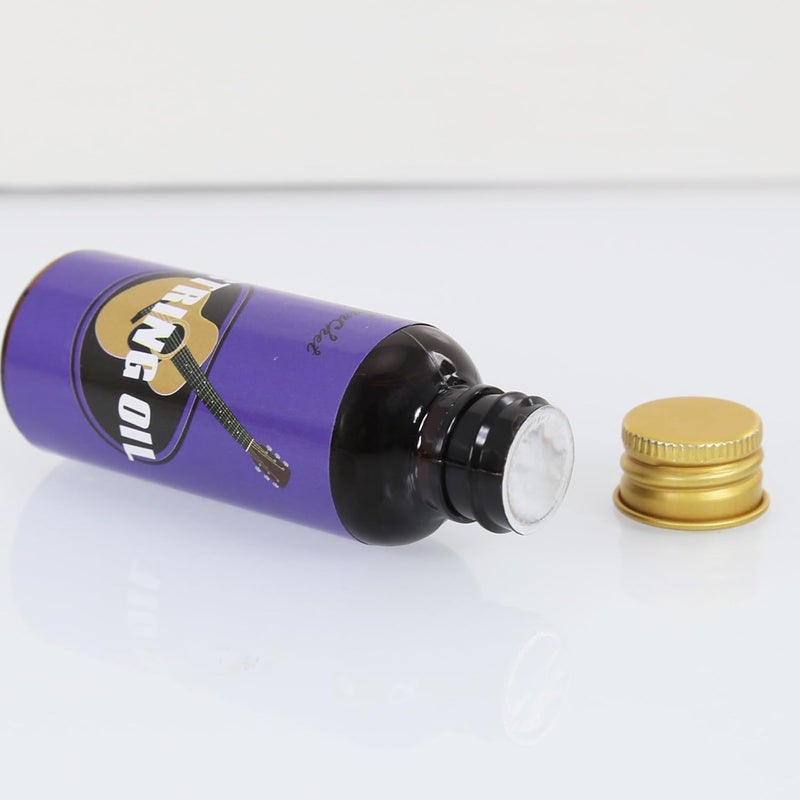 Danchet String Oil, Musical Instrument String Oil, Guitar String Care/Cleaning/Polishing Accessories, Lubricant for Guitar, Ukulele - Musical Instrument Accessories - Image 5